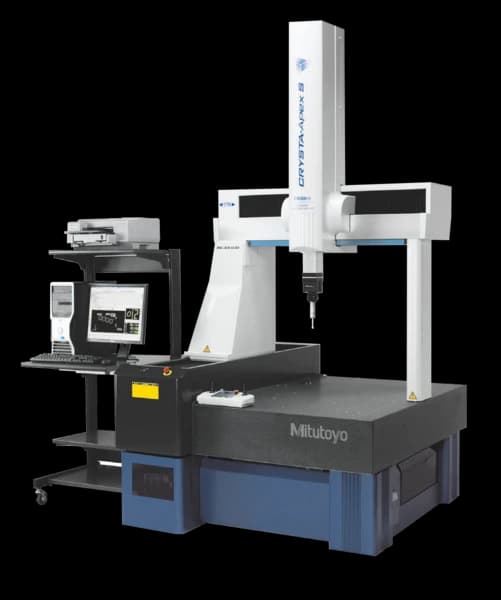 Mitutoyo CRYSTA-Apex S9106 coordinate measuring machine at SRF Mecadvance's facility